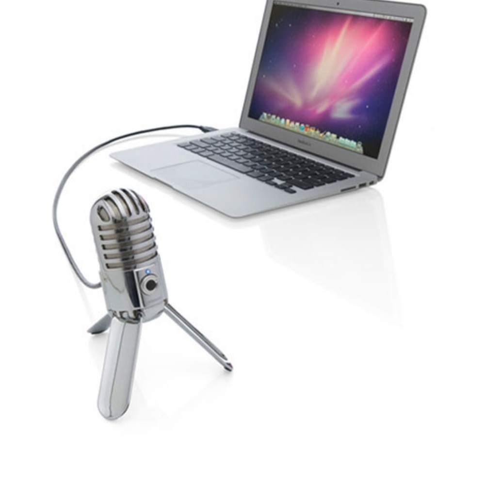 Silver Portable USB Microphone - Picture 5 of 7